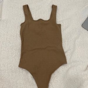 Abercrombie & Fitch - Ribbed Soft Knit Bodysuit - Sz S